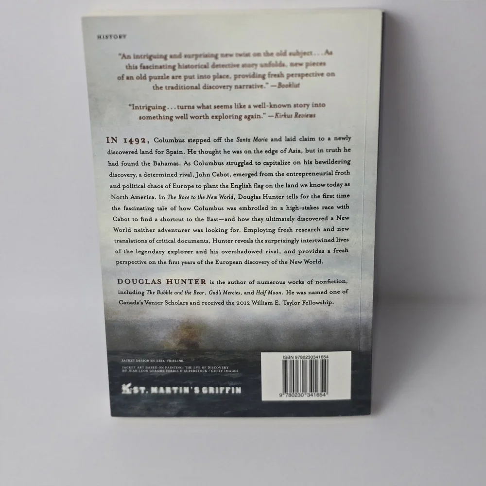 The Race to the New World: Christopher Columbus, John Cabot, and‎ a Lost History